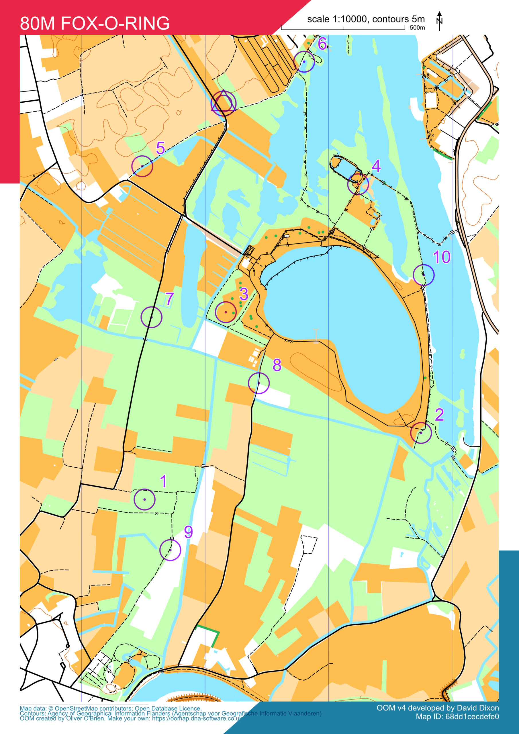 4 oktober 2025 80m Fox-O-ring Nieuwdonk Berlare