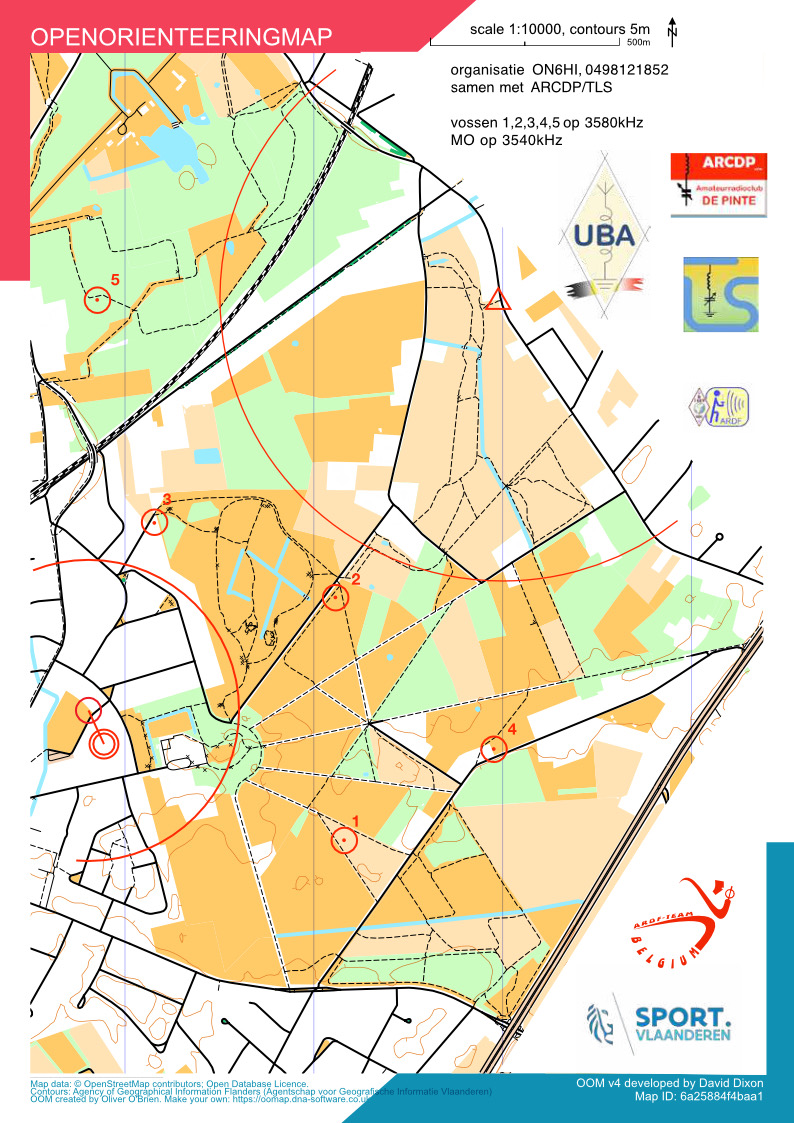 20/06/2026 80m ARDF Gent Parkbos